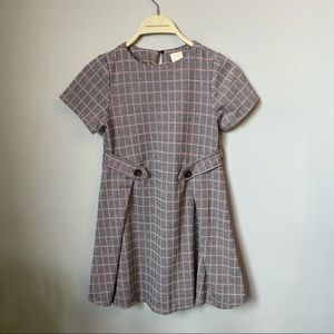 ZARA - PLAID DRESS - 10Y
